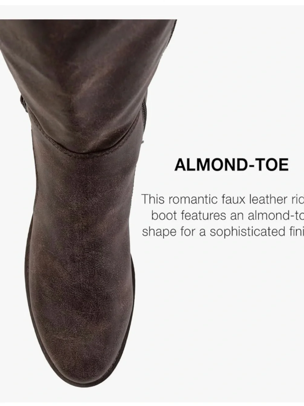 New Journee Collection Women's Carly Extra Wide Calf Belted Knee High Boots 9